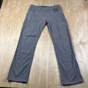Fidelity Mens Gray Chino Straight Leg Pants Size 33x30